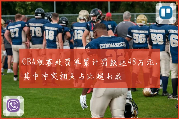 CBA联赛处罚单累计罚款达48万元,其中冲突相关占比超七成